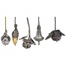 5 Electrical Table Bells, c. 1910