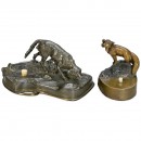 2 Electrical Table Bells Modelled as Animals, c. 1910