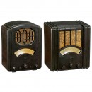 2 Saba Bakelite Radios, c. 1934