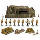 Elastolin Bunker, Communication Trenches and Figures, c. 1938