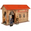 SA Guard House with Special Constable by Elastolin, c. 1933