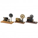 3 Telegraph Receiver Demonstration Models, c. 1910