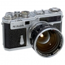 Nikon SP with Nikkor-N.C 1,1/5 cm, 1956 and 1958