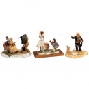 3 Photographer Group Figures