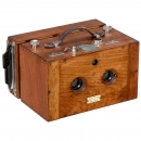 Hüttig Detective Stereo Camera, c. 1895