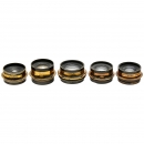 Wide-Angle Lenses Nos. 1 to 5 by Ross, c. 1890–95