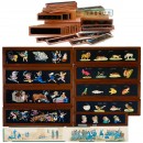 Group of Mainly Wood-Mounted Magic Lantern Slides, c. 1870 onwar