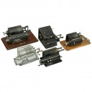6 Spokewheel Calculating Machines