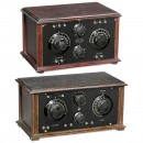 2 Early Swedish Radio Receivers, c. 1926
