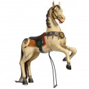 Large Prancing Carousel Horse