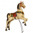 Large Prancing Carousel Horse