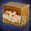 Musical Automaton Puppenbett (or 'Lullaby') in Original Box, c
