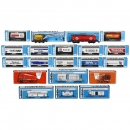 20 Märklin Freight Wagons, c. 1980