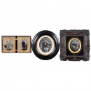 4 Ambrotypes, c. 1855-60