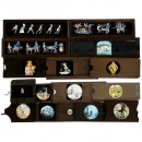 16 Magic Lantern Sliders (Various Dimensions)