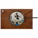 Magic Lantern Single Slipping Slide depicting an African Phrenom