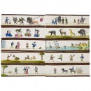 10 Hand-Painted Magic Lantern Slides by Rose in Nürnberg, c, 181