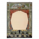 Original Projection Screen by Ernst Plank, 1914