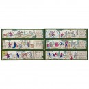 6 Magic Lantern Slides of Don Quichotte by Lapierre, Paris, c.