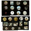 26 Magic Lantern Slides (Various Dimensions)