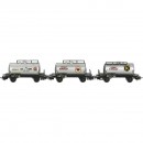 3 Märklin Swedish Tank Wagons, c. 1962