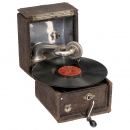 English Portable Gramophone of Unusual Construction, c. 1930