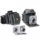 Linhof Super Technika III 6 x 9 cm Outfit (Green Edition), c. 19