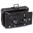 Hüttig Stereo-Panorama Camera Helios I 9 x 18, 1907