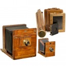 2 Field Cameras (13 x 18 cm and 24 x 30 cm)