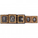 3 Daguerreotypes and 1 Ambrotype, 1845-50