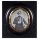 Daguerreotype by B. Leba, Paris, 1854