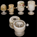 4 x Peep Egg, c. 1880