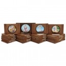 30 Polychrome Magic Lantern Slides Testament, c. 1870