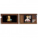 2 Single Rackwork Slides Silence, c. 1870-80