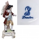 Porcelain Figure of a Magic Lanternist