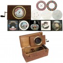 Rare Moving Magic Lantern Changing Slide, c. 1880