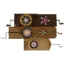 5 Small Chromatropes, 1870-90