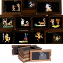 11 Magic Lantern Single Rackwork Comic Slides, c. 1880