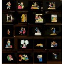 20 Single Comic Slipping Slides, c. 1880