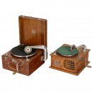 2 Interesting Gramophones, c. 1920