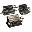 3 Spoked Wheel Calculating Machines