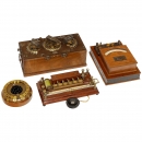 Resistance Bridges and Wattmeter, c. 1910