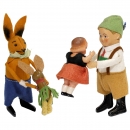2 Schuco Dancing Figures