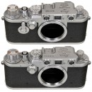 2 Variations of Leica IIIf Body, 1952-54