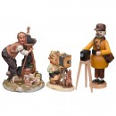 3 Figures of Photographers