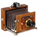 Folding Plate Camera by E. Mazo, c. 1900