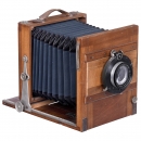 German Field Camera 13 x 18 cm, c. 1900
