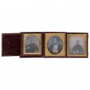 3 Daguerreotypes Kilburn and Claudet, c. 1850