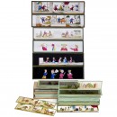 Approx. 69 Magic Lantern Slides (Height 2 ¾ in.), c. 1840-50