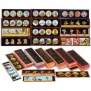 Approx. 115 Magic Lantern Slides (Height 2 ¾ in.), c. 1880-1900